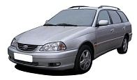 Тойота Aвенсис универсал в рестайлинге 2000-2003 года