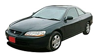 Хонда Аккорд купе в рестайлинге 1998-2000 года