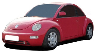 Volkswagen New Beetle хэтчбек в рестайлинге 1998-2005 года