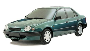 Тойота Королла E11 седан в рестайлинге 1998-2000 года