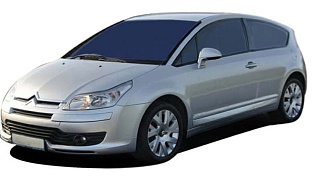 Ситроен С4 купе в рестайлинге 2004-2008 года