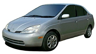 Тойота Приус в рестайлинге 2000-2003 года