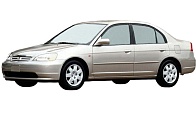 Хонда Цивик седан в рестайлинге 2000-2003 года