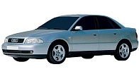 Ауди А4 седан в рестайлинге 1997-2001 года